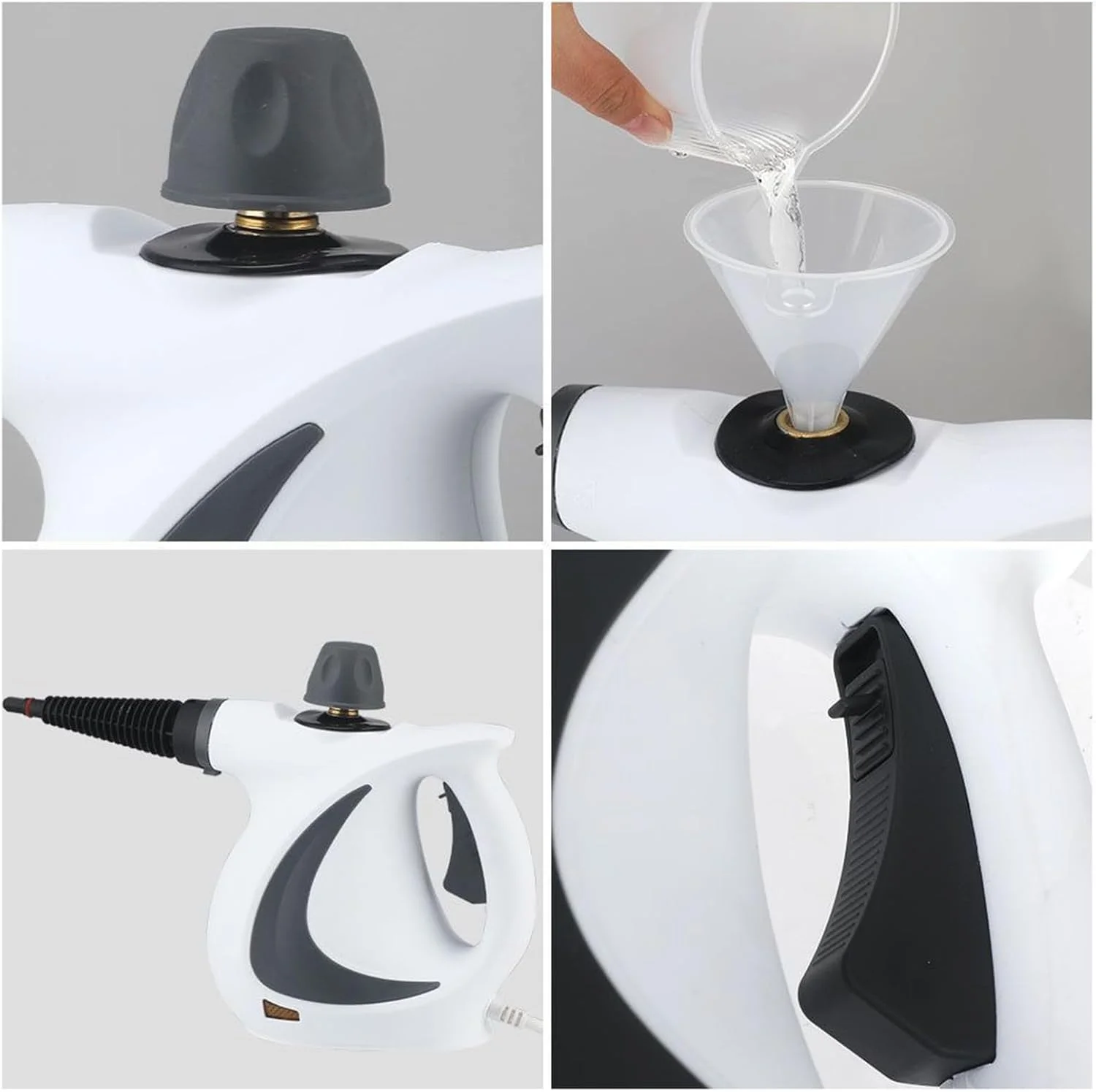 دستگاه بخارشوی خانگی - بخارشوی دستی خانگی - با 12 لوازم جانبی، دستگاه تمیز کننده برقی برای پارچه، مبل، مبلمان، کف، لباس، فرش، موکت، کاشی، و محل نگهداری حیوانات خانگی دستگاه بخارشوی خانگی - بخارشوی دستی خانگی - با 12 لوازم جانبی، دستگاه تمیز کننده برقی برای پارچه، مبل، مبلمان، کف، لباس، فرش، موکت، کاشی، و محل نگهداری حیوانات خانگی