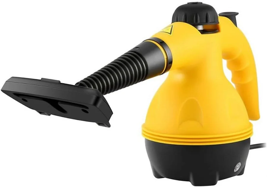 بخارشوی دستی برقی قابل حمل، ابزار تمیز کننده خانگی تحت فشار، استریلیزه کننده با اتصالات نازل، دمای بالا، کارآمد برای خانه، آشپزخانه، توالت، سطوح سخت، پارچه ها، هوا