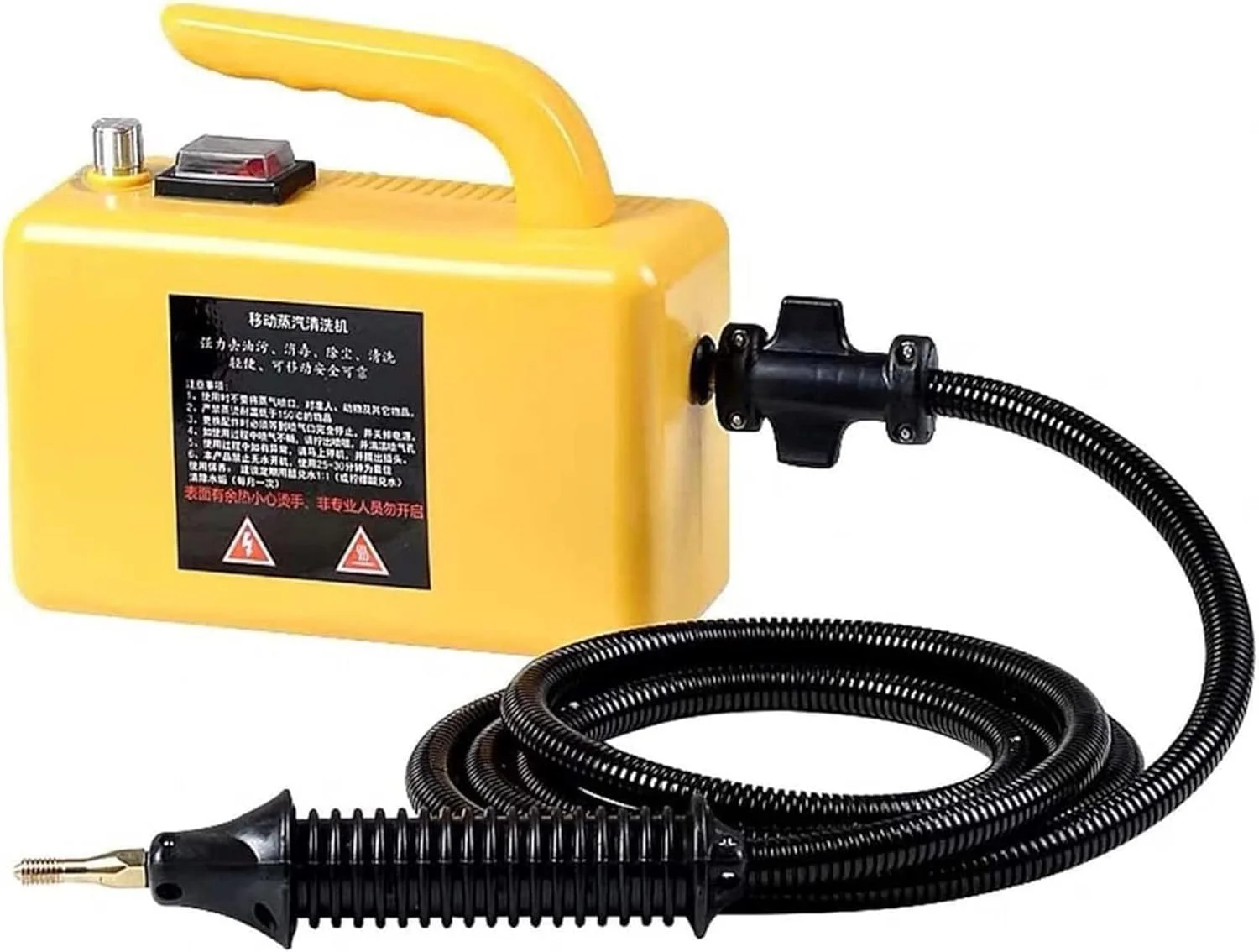 بخارشوی دستی قابل حمل با دمای بالا برای تمیزکاری عمیق منزل، پمپاژ خودکار برای استفاده آسان در محیط داخلی بخارشوی دستی قابل حمل با دمای بالا برای تمیزکاری عمیق منزل، پمپاژ خودکار برای استفاده آسان در محیط داخلی