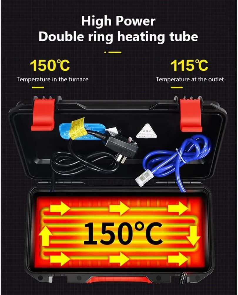 دستگاه بخارشوی فشار قوی 5 بار 3200 وات، سیستم تمیز کننده بخار تجاری با پمپ اتوماتیک برای آشپزخانه، حمام، صندلی ماشین، مبلمان و کف (اندازه: 3200 وات، رنگ: آبی) دستگاه بخارشوی فشار قوی 5 بار 3200 وات، سیستم تمیز کننده بخار تجاری با پمپ اتوماتیک برای آشپزخانه، حمام، صندلی ماشین، مبلمان و کف (اندازه: 3200 وات، رنگ: آبی)