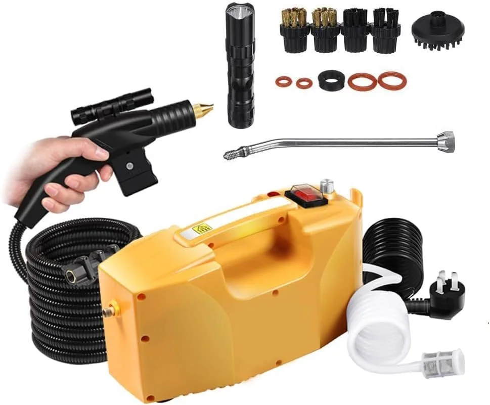 دستگاه بخارشوی حرفه ای 3000 وات، ژنراتور بخار دستی، دستگاه تمیز کننده فشار قوی برای آشپزخانه منزل دستگاه بخارشوی حرفه ای 3000 وات، ژنراتور بخار دستی، دستگاه تمیز کننده فشار قوی برای آشپزخانه منزل