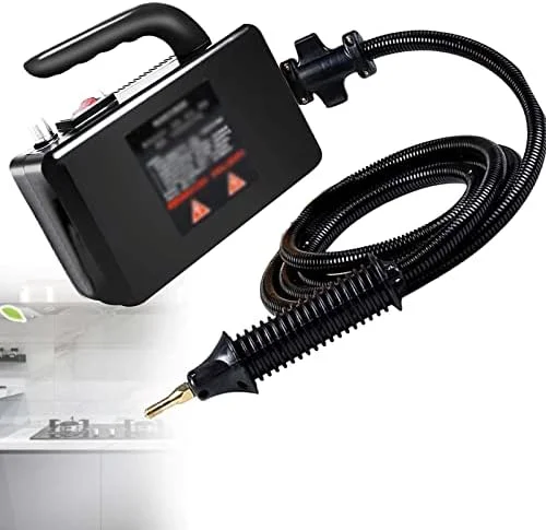 دستگاه بخارشوی فشار قوی 110V/220V، دستگاه تمیز کننده دستی با دمای بالا 2600 وات برای مصارف خانگی، بدون مخزن، ایده آل برای دوغاب، کاشی، چربی آشپزخانه و ماشین دستگاه بخارشوی فشار قوی 110V/220V، دستگاه تمیز کننده دستی با دمای بالا 2600 وات برای مصارف خانگی، بدون مخزن، ایده آل برای دوغاب، کاشی، چربی آشپزخانه و ماشین
