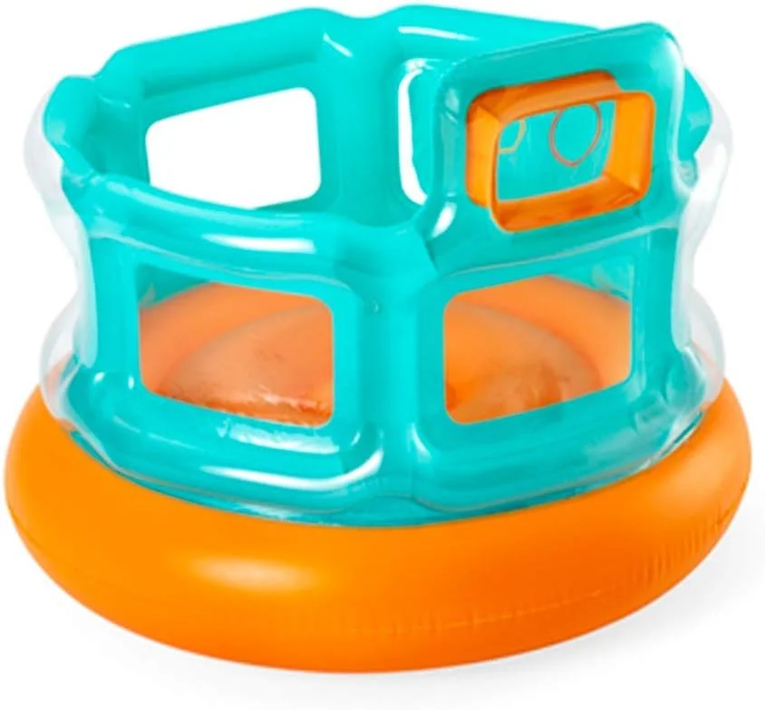 جامپینگ بادی بست وی مدل Up In & Over Hops 'N Hoops ابعاد ۱۵۲X۱۵۲X۱۱۷ جامپینگ بادی بست وی مدل Up In & Over Hops 'N Hoops ابعاد ۱۵۲X۱۵۲X۱۱۷