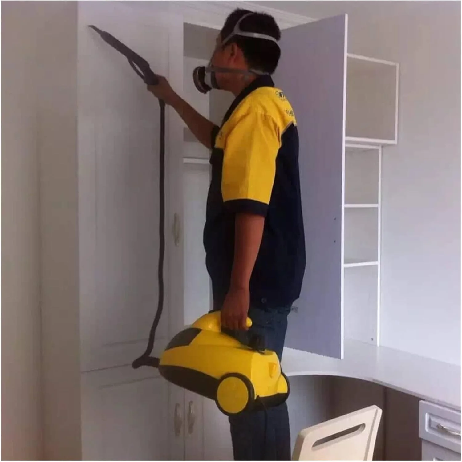 دستگاه بخارشوی چند منظوره 1500 وات با مخزن آب 900 میلی لیتری، مناسب برای تمیز کردن منزل، آشپزخانه، خودرو، شیشه و سطوح مختلف دستگاه بخارشوی چند منظوره 1500 وات با مخزن آب 900 میلی لیتری، مناسب برای تمیز کردن منزل، آشپزخانه، خودرو، شیشه و سطوح مختلف