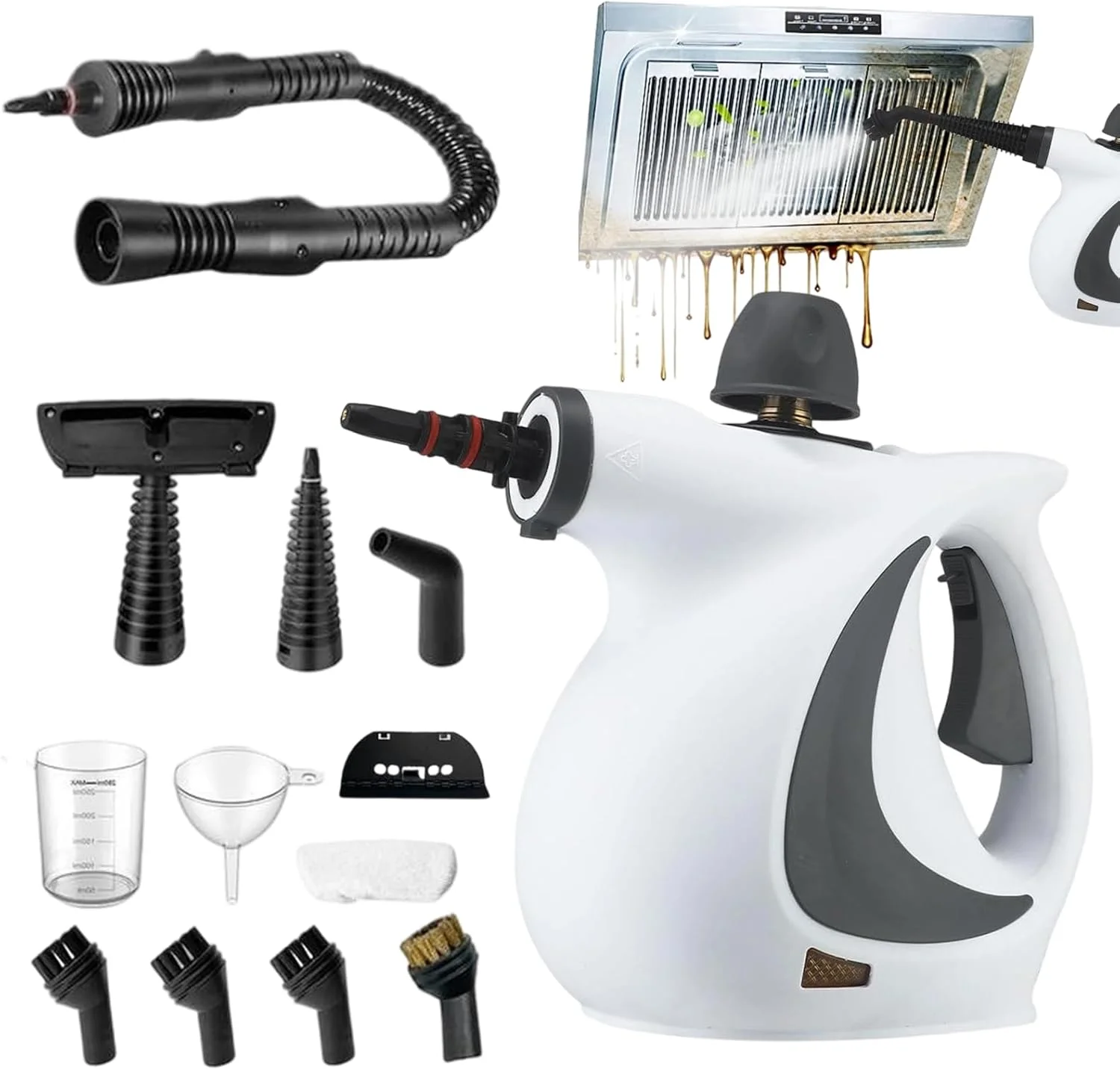 بخارشوی خانگی - بخارشوی دستی خانگی - لکه برقی با 12 لوازم جانبی برای چوب سخت، کاشی، فرش، پارچه، مبل، محل حیوانات خانگی، جزئیات خودرو، مبلمان، لباس، قالیچه بخارشوی خانگی - بخارشوی دستی خانگی - لکه برقی با 12 لوازم جانبی برای چوب سخت، کاشی، فرش، پارچه، مبل، محل حیوانات خانگی، جزئیات خودرو، مبلمان، لباس، قالیچه