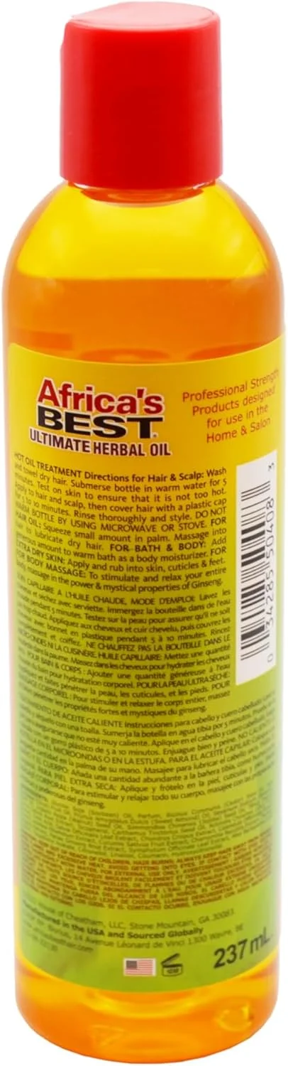 بهترین روغن گیاهی آفریقا (235 میلی لیتر)