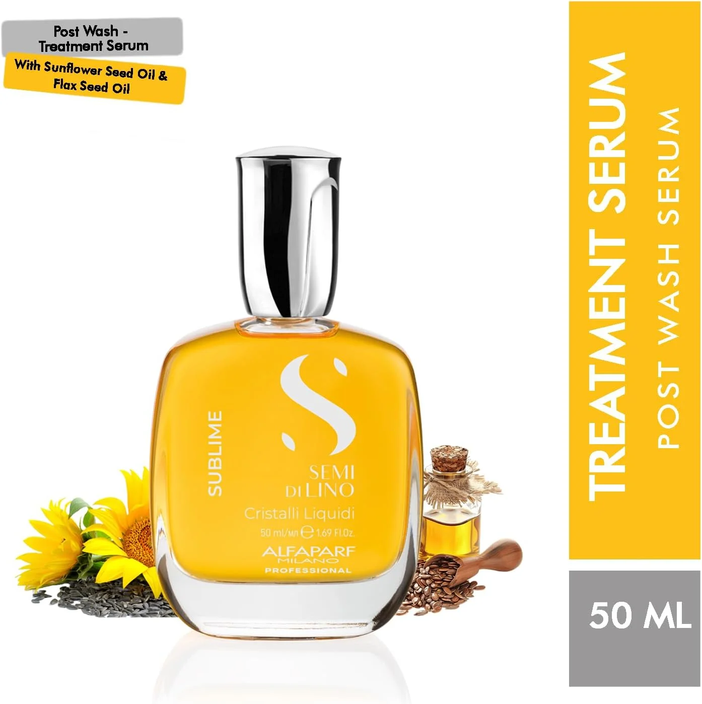 مایع کریستال Sublime Semi Di Lino AlfaParf برای انواع مو (50ml/1.69oz) مایع کریستال Sublime Semi Di Lino AlfaParf برای انواع مو (50ml/1.69oz)