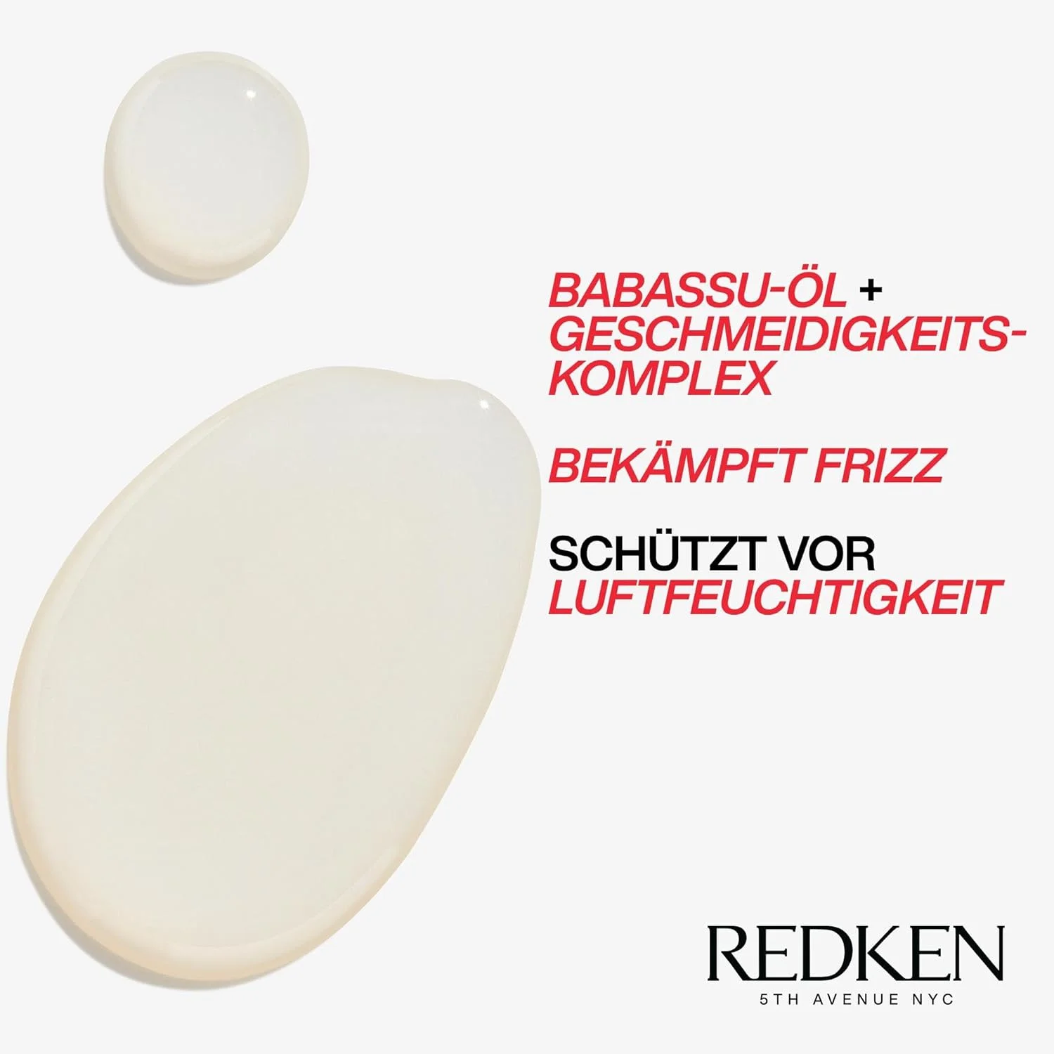 سرم روغن مو رِدکِن، روغن باباسو، نرم کننده مو، سبک، از بین برنده وز مو، حجم 125 میلی لیتر