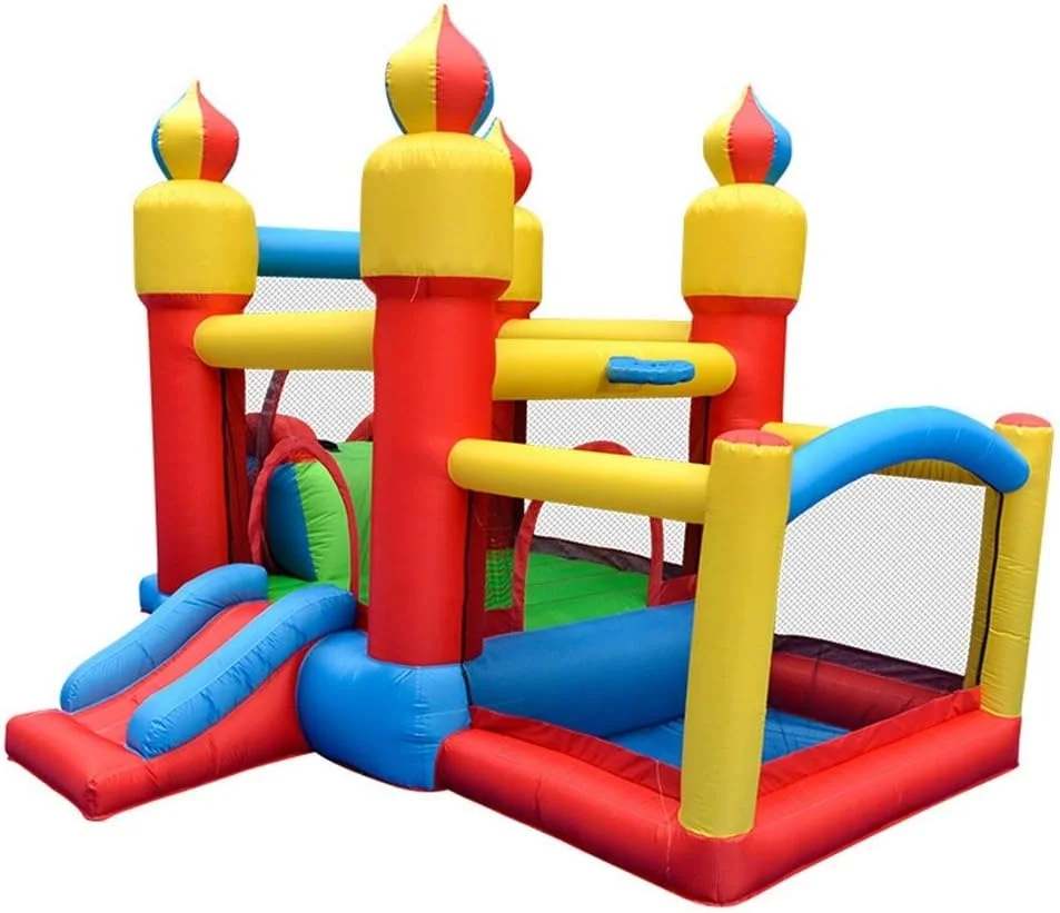 قلعه بادی ترامپولین کودکان، تخت بادی، اسباب بازی پارک، سرسره ترامپولین خانگی (آبی 430×270×220 سانتی متر) (آبی 430×270×220 سانتی متر) قلعه بادی ترامپولین کودکان، تخت بادی، اسباب بازی پارک، سرسره ترامپولین خانگی (آبی 430×270×220 سانتی متر) (آبی 430×270×220 سانتی متر)