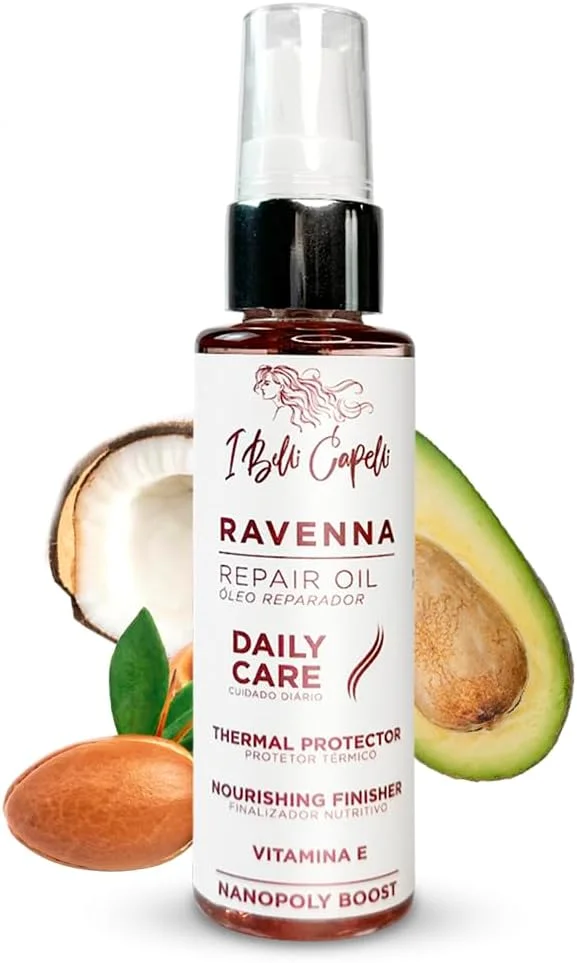 روغن ترمیم کننده موهای آسیب دیده I Belli Capelli Ravenna – ترمیم کننده موخوره 60 میلی لیتر