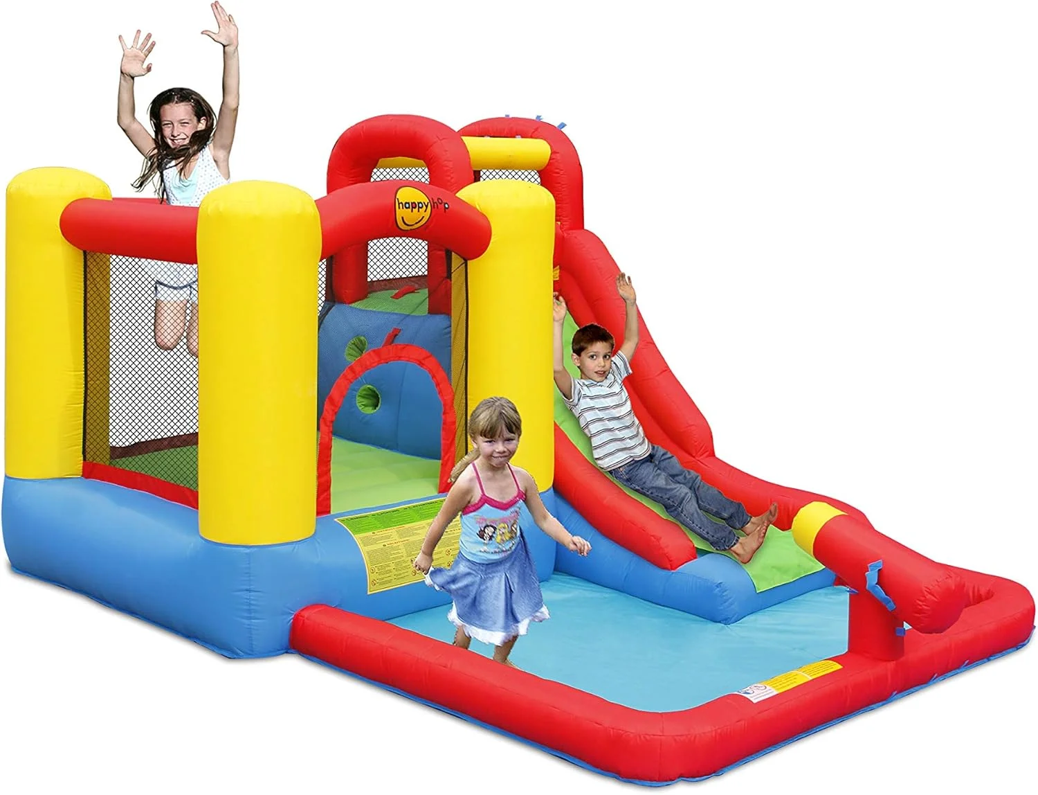 مجموعه بازی ماجراجویی پرش و آب هپی هاپ به همراه توپ مجموعه بازی ماجراجویی پرش و آب هپی هاپ به همراه توپ