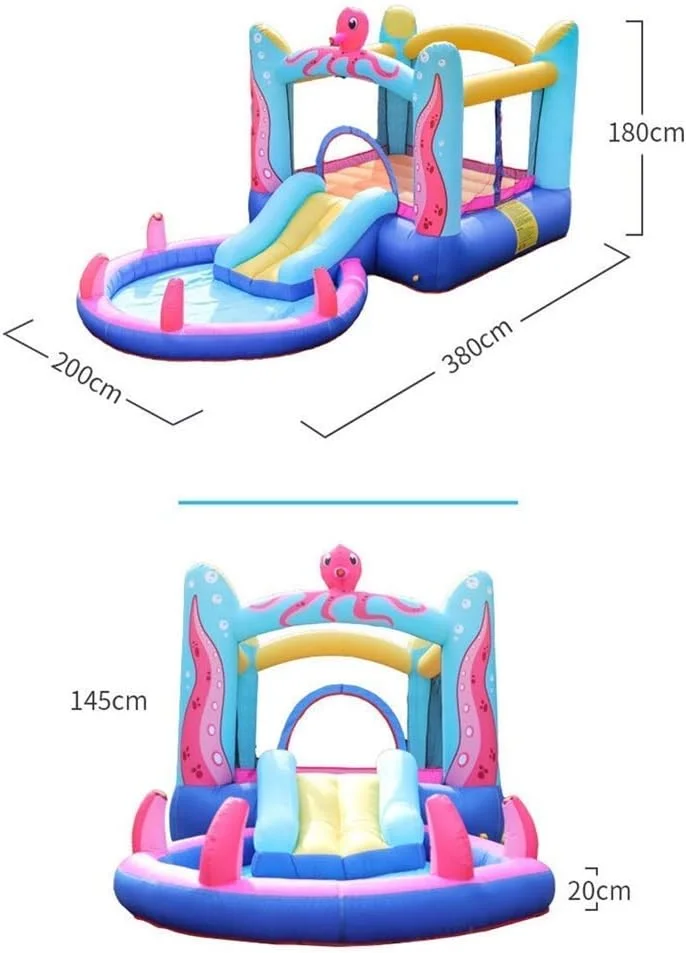 قلعه بادی بزرگ هانزالا، سرسره ترامپولین قلعه بادی بزرگ، امکانات بازی کودکان قلعه بادی بزرگ هانزالا، سرسره ترامپولین قلعه بادی بزرگ، امکانات بازی کودکان