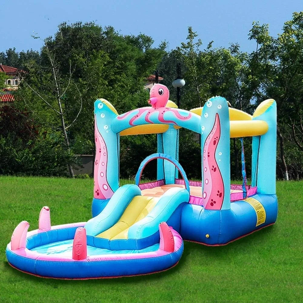 قلعه بادی بزرگ هانزالا، سرسره ترامپولین قلعه بادی بزرگ، امکانات بازی کودکان قلعه بادی بزرگ هانزالا، سرسره ترامپولین قلعه بادی بزرگ، امکانات بازی کودکان