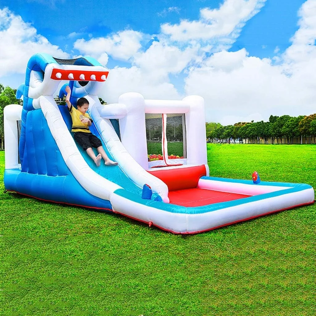 پارک آبی بادی کودکان RBW TOYS سرسره فضای باز ترامپولین استخر شنای بزرگ اسباب بازی وان حمام کودک پارک آبی بادی کودکان RBW TOYS سرسره فضای باز ترامپولین استخر شنای بزرگ اسباب بازی وان حمام کودک