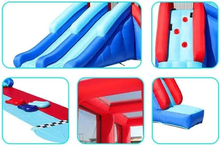 قلعه بادی کودک با دمنده، خانه جامپینگ بادی برای بازی و مهمانی در فضای باز، ترامپولین بادی، هدیه تولد سرگرم کننده تابستانی برای کودکان نوپا قلعه بادی کودک با دمنده، خانه جامپینگ بادی برای بازی و مهمانی در فضای باز، ترامپولین بادی، هدیه تولد سرگرم کننده تابستانی برای کودکان نوپا