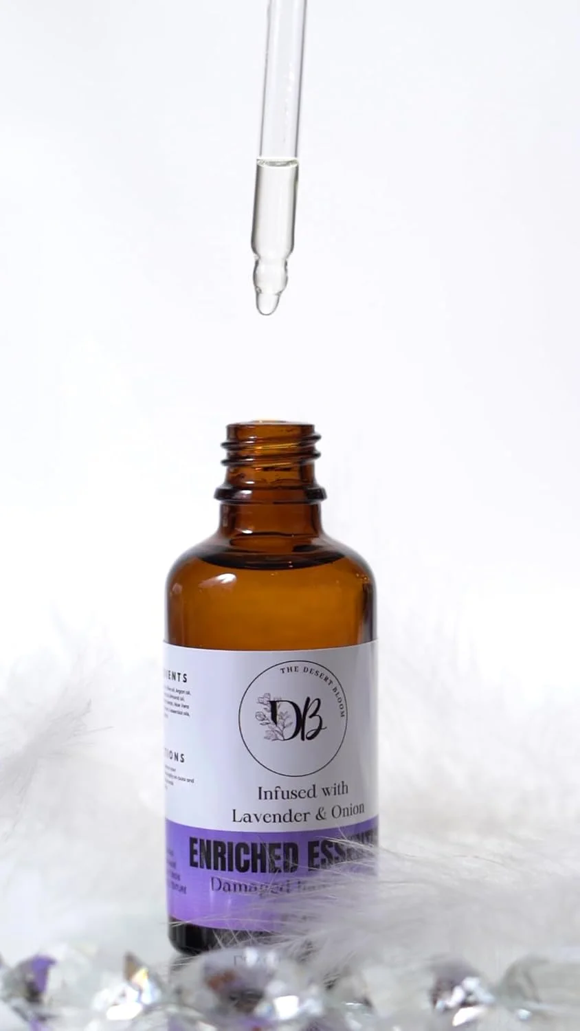 روغن موی غنی شده دزرت بلوم، غنی شده با اسطوخودوس و پیاز، 50 میلی لیتر