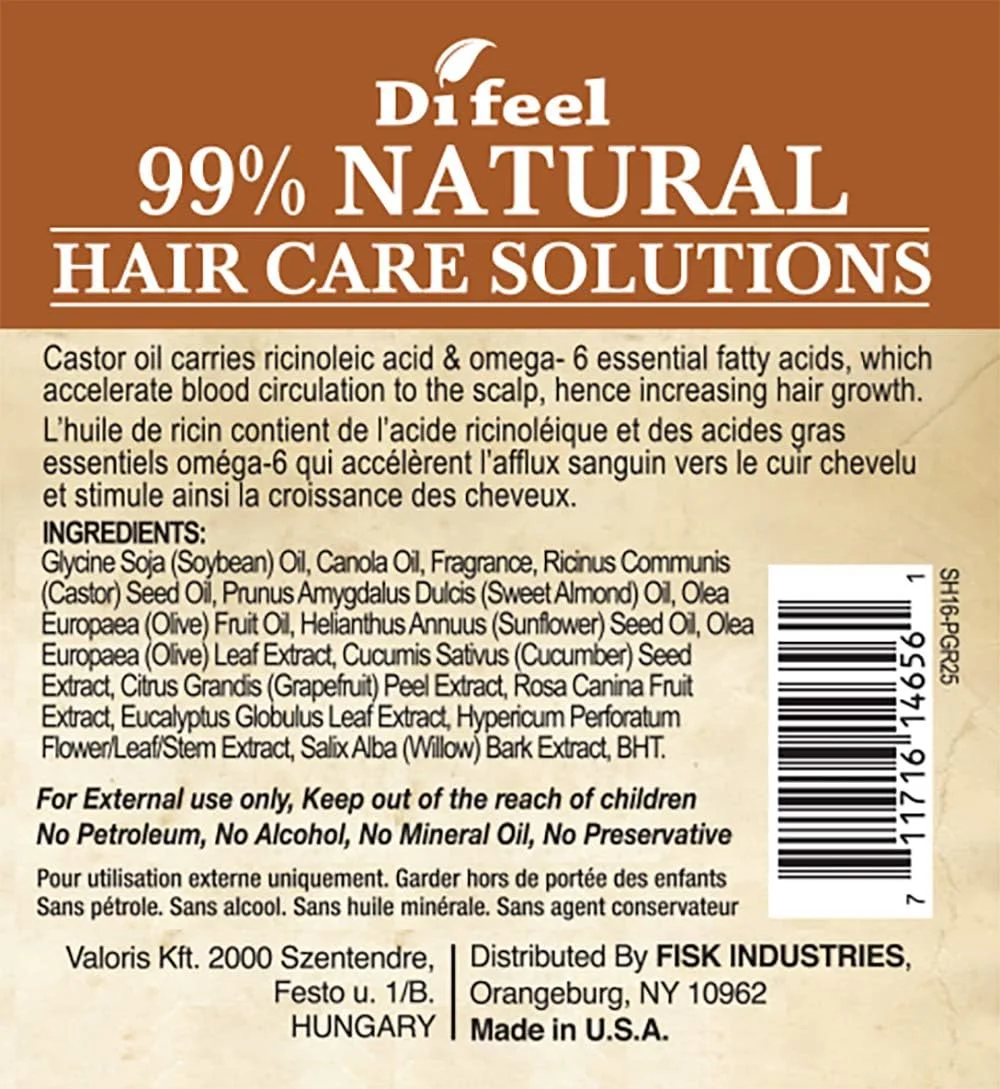 راهکارهای مراقبت از موی مرطوب کننده طبیعی ۹۹% دیفیل - محرک رشد ۷۰ گرم