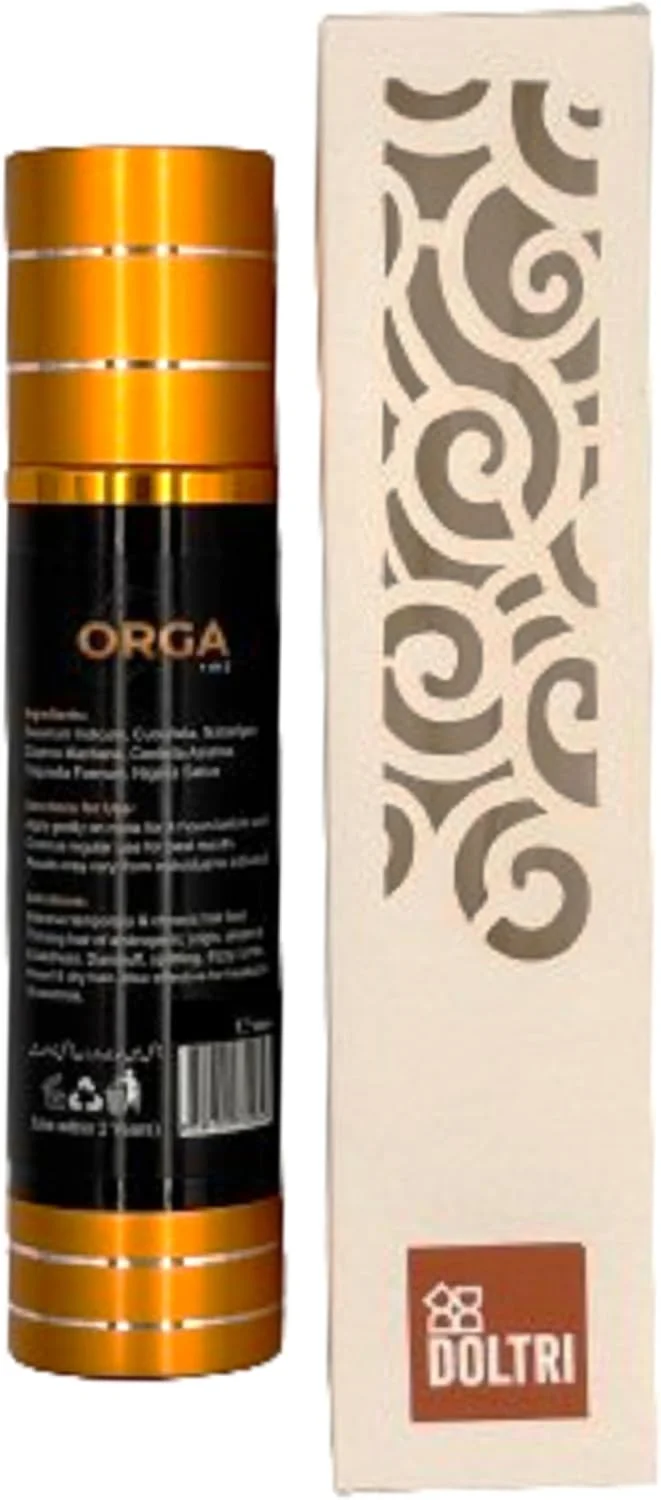 روغن موی گیاهی Doltri حاوی ویتامین E - محصول مراقبت طبیعی مو، ریش و سبیل