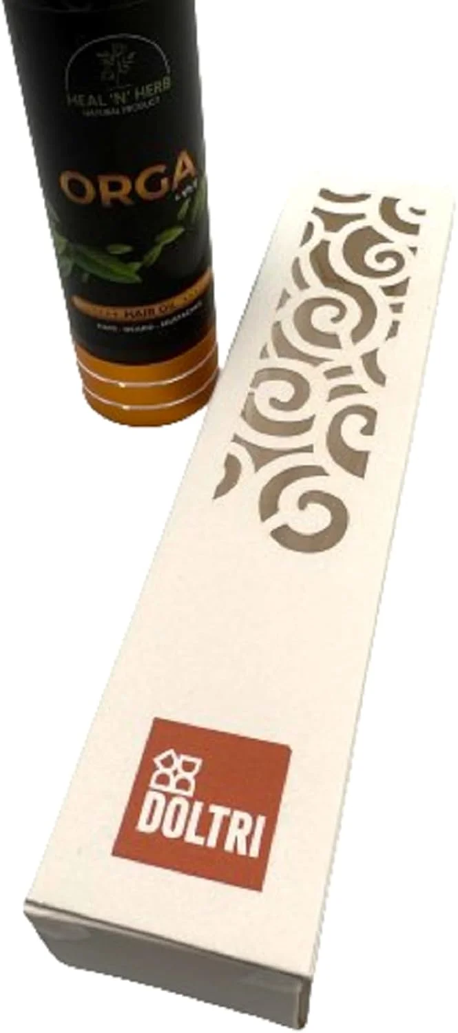 روغن موی گیاهی Doltri حاوی ویتامین E - محصول مراقبت طبیعی مو، ریش و سبیل