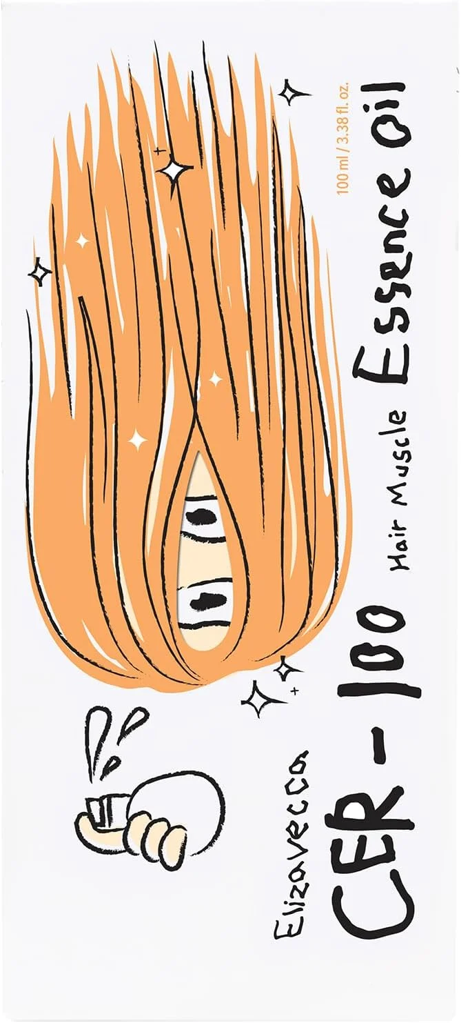 روغن تقویت کننده مو الیزاوکا CER-100 حجم 100 میلی لیتر - روغن مراقبت از مو | روغن مراقبت از مو برای موهای خشک | روش استفاده روغن مو در خانه | محصول کره ای