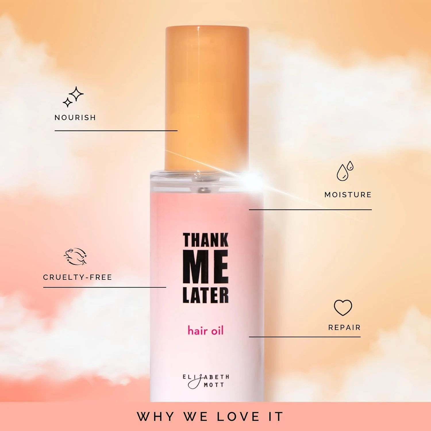 روغن مو الیزابت مات، حاوی رزماری، اسطوخودوس، آویشن، یاس، مریم گلی و عصاره بابونه - تغذیه و ترمیم موهای خشک و آسیب دیده - سایز کوچک (30 میلی لیتر) - بدون تست حیوانی