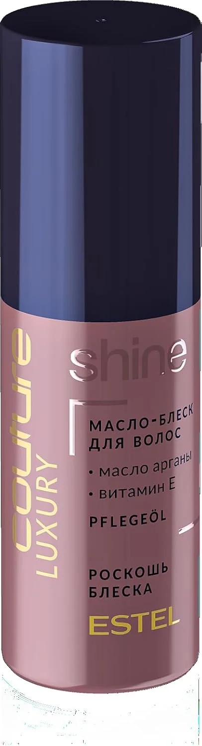 روغن موی درخشان کننده لوکس Estel Haute Couture، 50 میلی لیتر - روغن سبک وزن برای موهای ابریشمی و براق