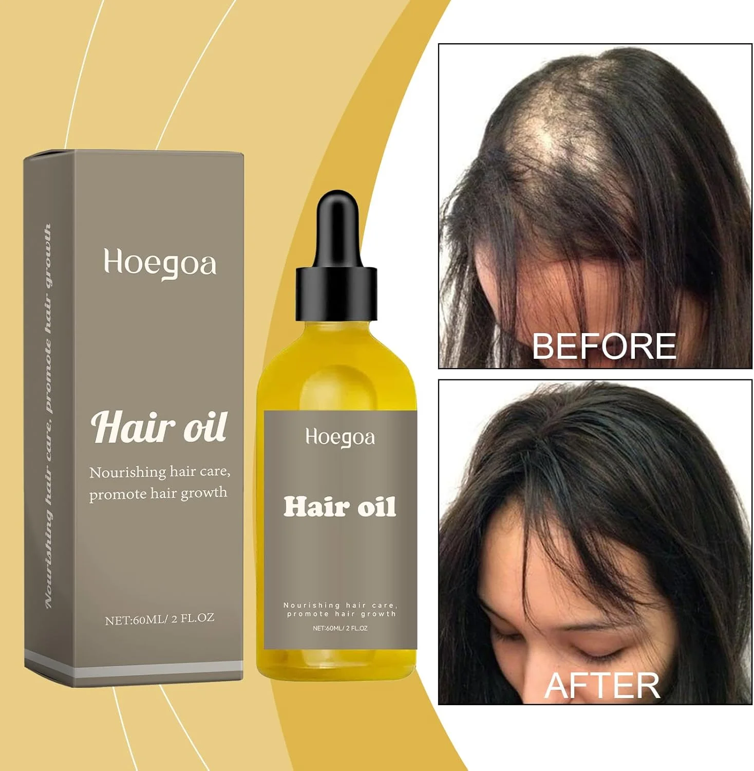 روغن مو با عصاره های گیاهی و ضروری، فرمول طبیعی پرس سرد، تقویت کننده ریشه مو، افزایش دهنده رشد، تغذیه کننده پوست سر، بدون پارابن، سیلیکون یا سولفات، بدون تست حیوانی، مراقبت سالم از مو