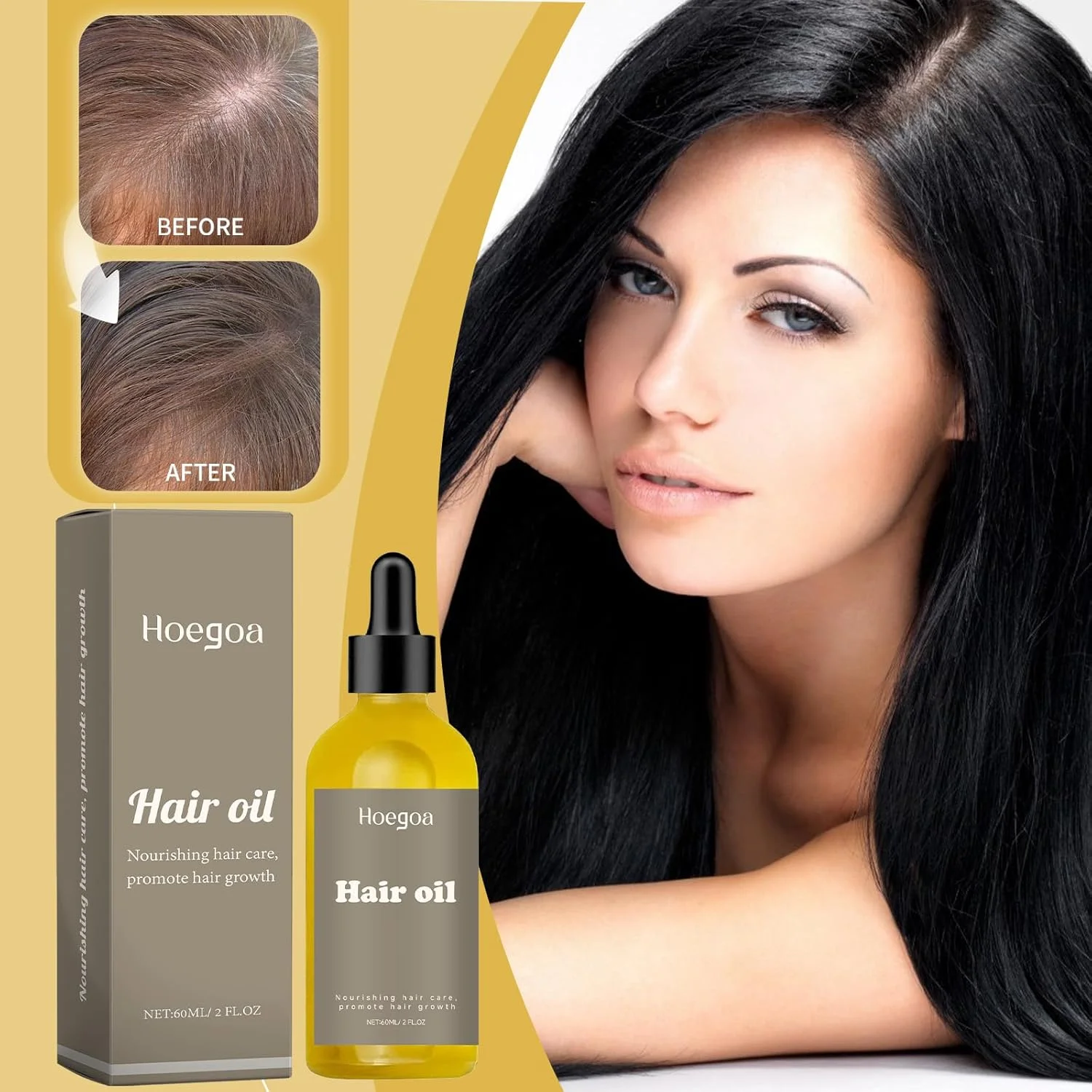 روغن مو با عصاره های گیاهی و ضروری، فرمول طبیعی پرس سرد، تقویت کننده ریشه مو، افزایش دهنده رشد، تغذیه کننده پوست سر، بدون پارابن، سیلیکون یا سولفات، بدون تست حیوانی، مراقبت سالم از مو