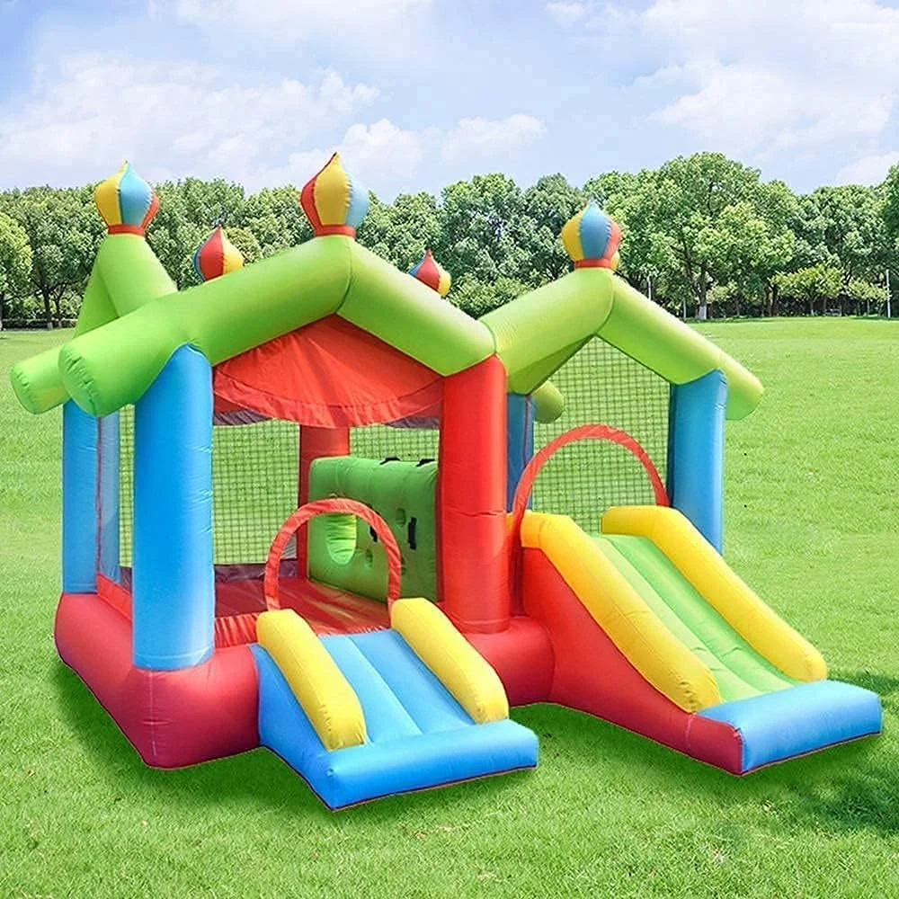 قلعه بادی برای کودکان، سرسره آبی بادی ضخیم شده مناسب فصل تابستان، قلعه بادی بزرگ خانگی کودکان قلعه بادی برای کودکان، سرسره آبی بادی ضخیم شده مناسب فصل تابستان، قلعه بادی بزرگ خانگی کودکان
