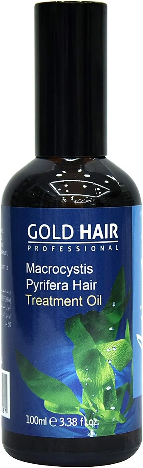 روغن درمانی حرفه ای ماکروسیستیس | ۱۰۰ میلی لیتر - مناسب موهای خشک و وز، ساخته شده از گیاهان دریای آبی عمیق | روغن طبیعی - رطوبت، نرمی و آبرسانی، مناسب برای انواع مو
