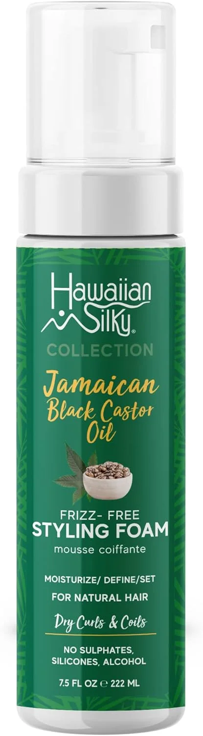 موس حالت دهنده روغن کرچک سیاه جامائیکایی هاواییان سیلکی، ضد وز