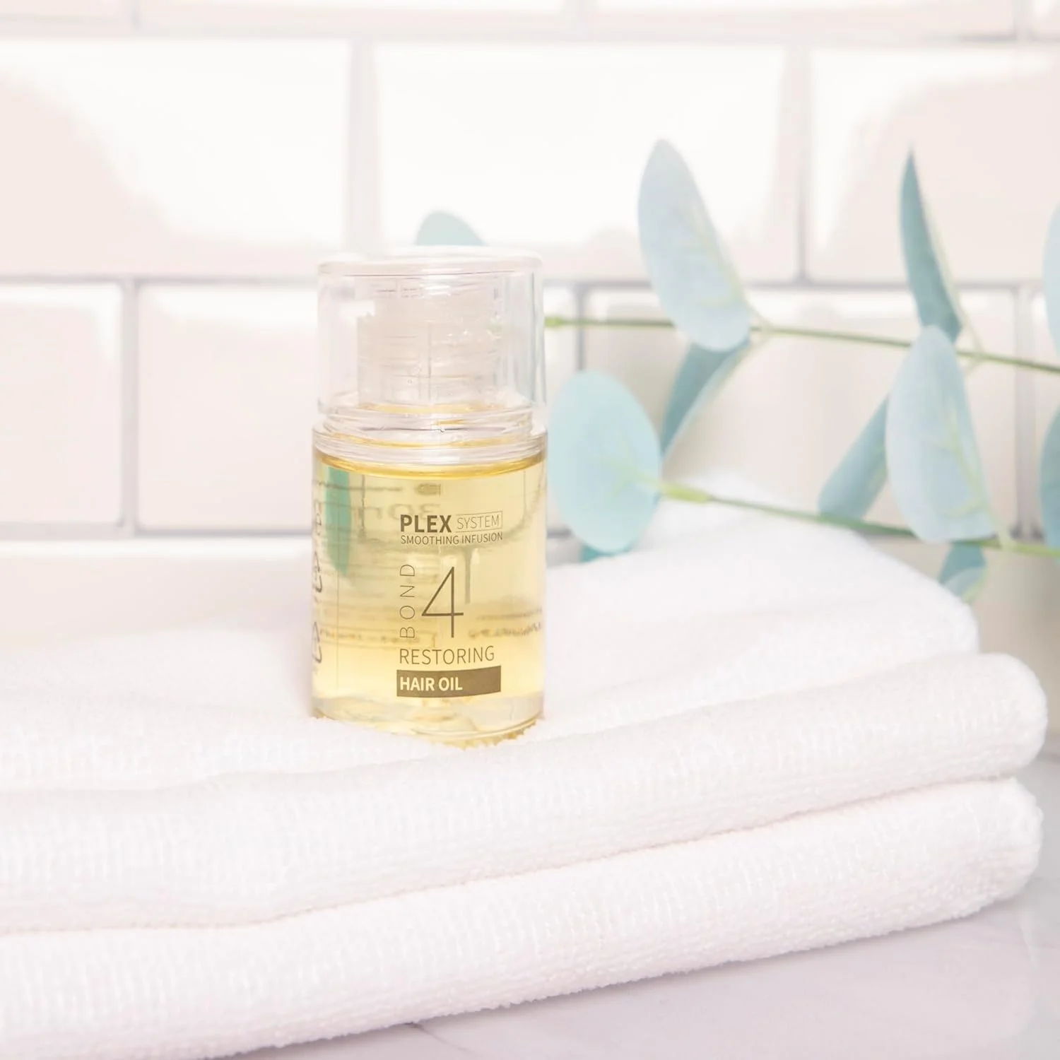 روغن موی ترمیم کننده و احیا کننده هدشاک پلکس سیستم شماره 4، 30 میلی لیتر: ترمیم، درمان، محافظت و درخشش با ویتامین E، روغن بادام شیرین و دانه چیا برای موهایی سالم تر