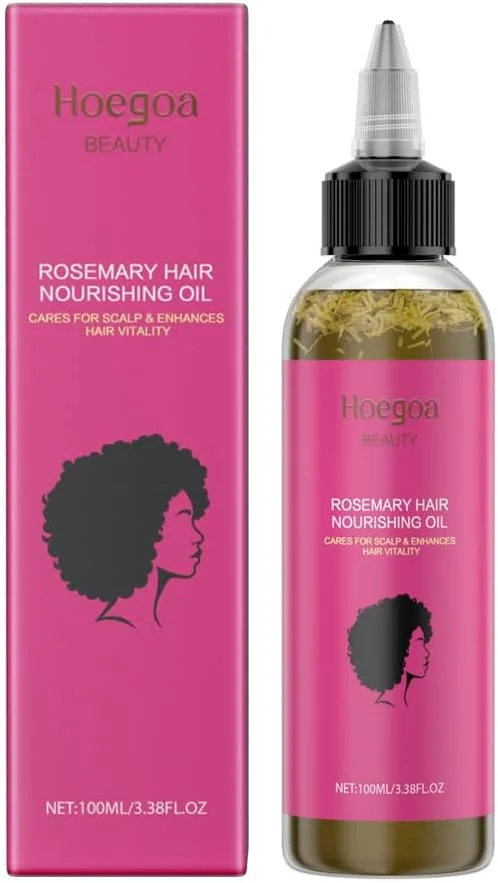 روغن رزماری برای رشد مو، روغن باتانا با رزماری و کرچک، مراقبت از مو برای کمک به افزایش ضخامت، 100 میلی لیتر