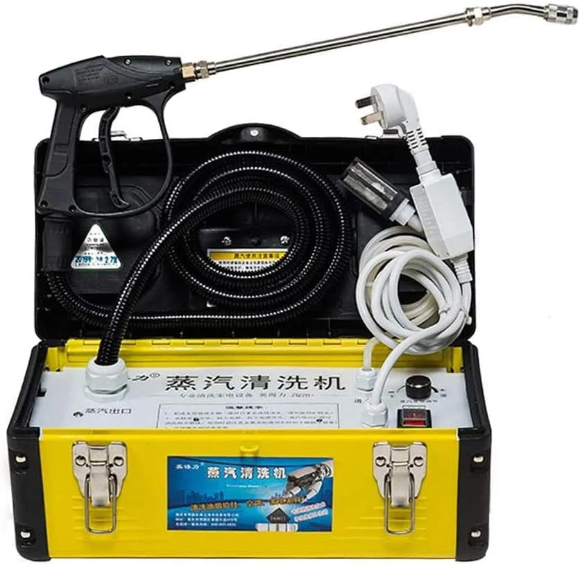 بخارشوی برقی، بخارشوی برقی فشار قوی با دمای بالا، ابزار تمیز کننده قابل حمل تجاری برای هود، کولر خودرو
