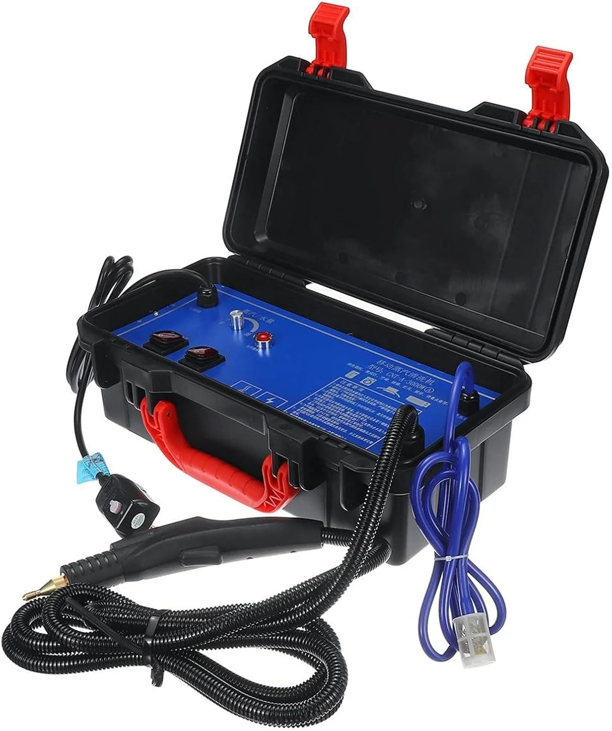 دستگاه بخارشوی فشار قوی GZDodek 3000W با قابلیت اسپری آب، دستگاه تمیز کننده بخار قابل حمل خانگی با دمای بالا، مناسب برای تمیز کردن آشپزخانه و مبلمان دستگاه بخارشوی فشار قوی GZDodek 3000W با قابلیت اسپری آب، دستگاه تمیز کننده بخار قابل حمل خانگی با دمای بالا، مناسب برای تمیز کردن آشپزخانه و مبلمان