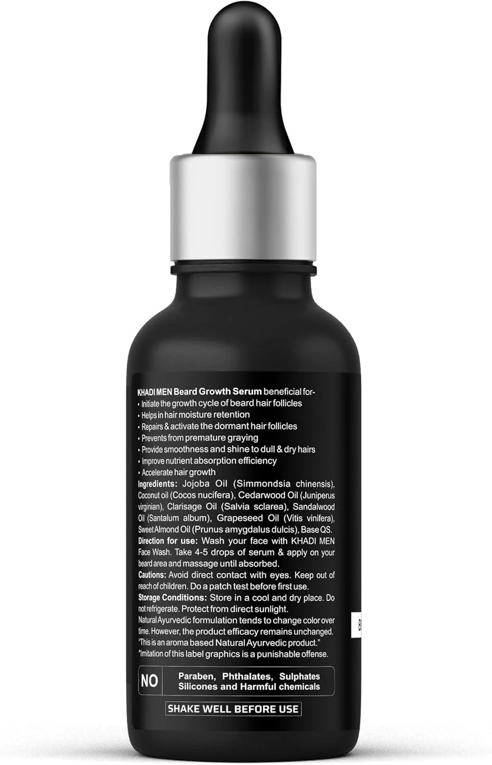 سرم رشد ریش آقایان خادی 30 میلی لیتر