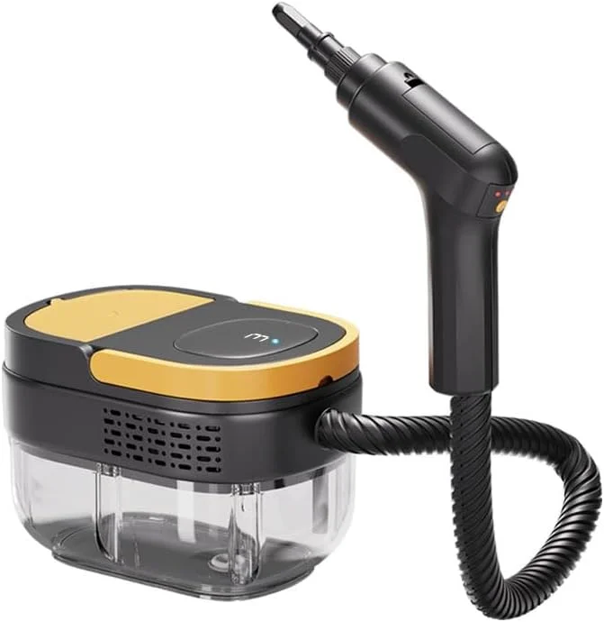 بخارشوی دستی، دسته قابل تنظیم 3 حالته، بخارشوی قابل حمل برای منزل، خودرو، آشپزخانه، مبلمان، کف، دیوار، حمام، تمیز کردن پنجره، مخزن 1.6 لیتری، به همراه 9 قطعه لوازم جانبی (زرد) بخارشوی دستی، دسته قابل تنظیم 3 حالته، بخارشوی قابل حمل برای منزل، خودرو، آشپزخانه، مبلمان، کف، دیوار، حمام، تمیز کردن پنجره، مخزن 1.6 لیتری، به همراه 9 قطعه لوازم جانبی (زرد)