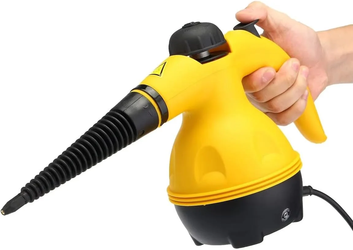 بخارشوی دستی 9 در 1 – بخارشوی پرفشار قابل حمل با گرم شدن سریع 30 ثانیه ای، تمیز کردن عمیق چند سطحی برای آشپزخانه، حمام، اثاثه یا لوازم داخلی و فضای داخلی خودرو – دوشاخه برق 220 ولت بخارشوی دستی 9 در 1 – بخارشوی پرفشار قابل حمل با گرم شدن سریع 30 ثانیه ای، تمیز کردن عمیق چند سطحی برای آشپزخانه، حمام، اثاثه یا لوازم داخلی و فضای داخلی خودرو – دوشاخه برق 220 ولت