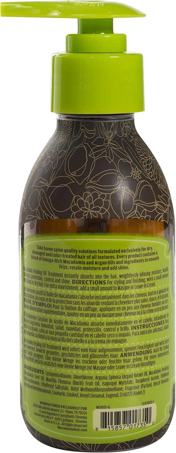 روغن درمانی طبیعی ماکادمیا 125 میلی لیتر