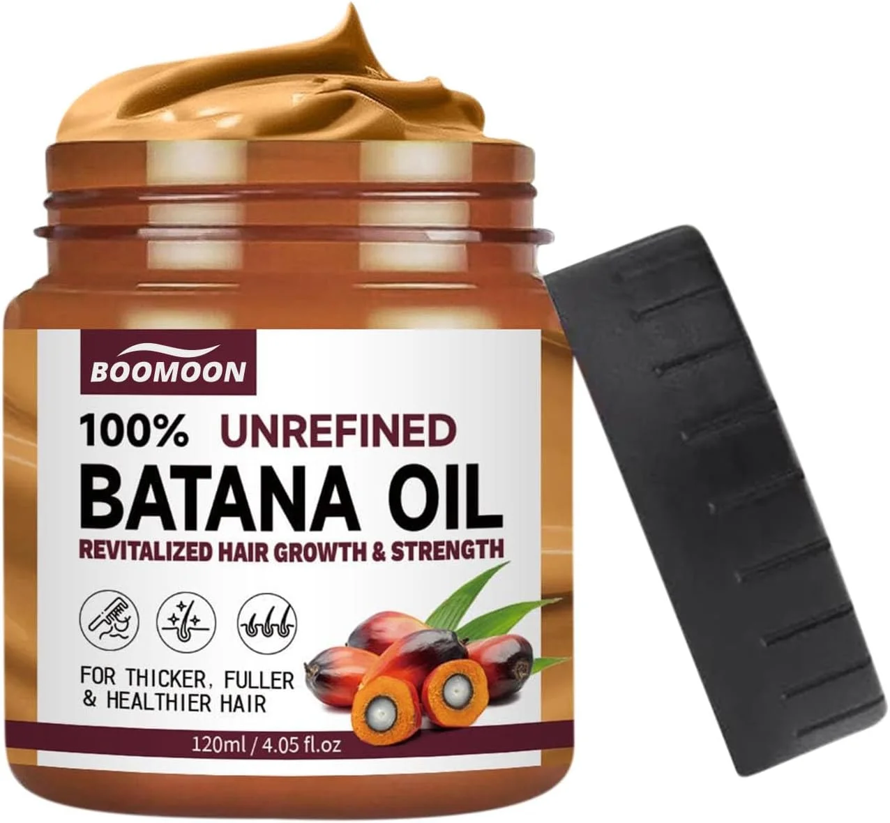 روغن باتانا MEWELL برای رشد مو - ۱۰۰٪ ارگانیک تصفیه نشده برای موهای سالم تر، ضخیم تر و پرپشت تر - هدیه ای عالی برای خانم ها و آقایان