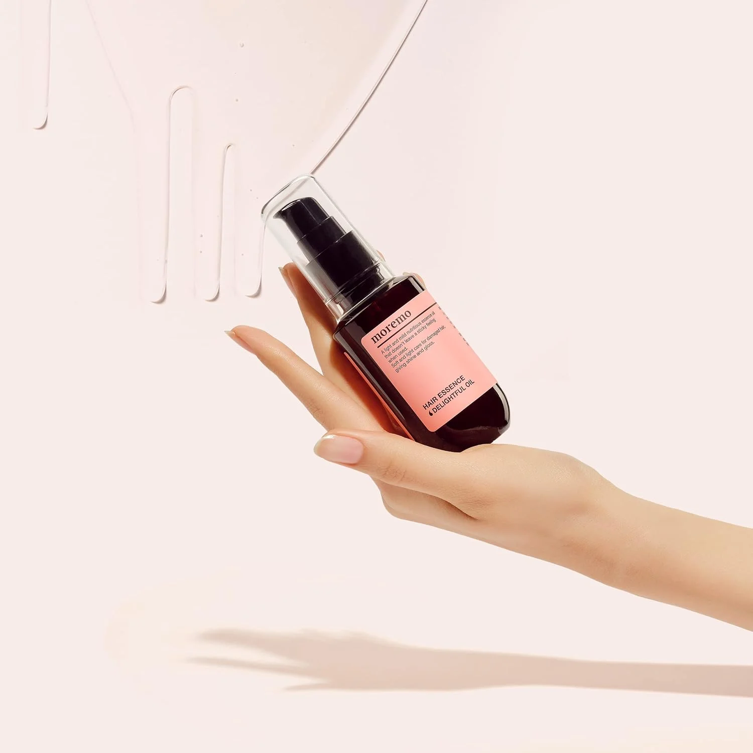 روغن موی معطر مورمو، صورتی، 150 میلی لیتر (تک بسته)