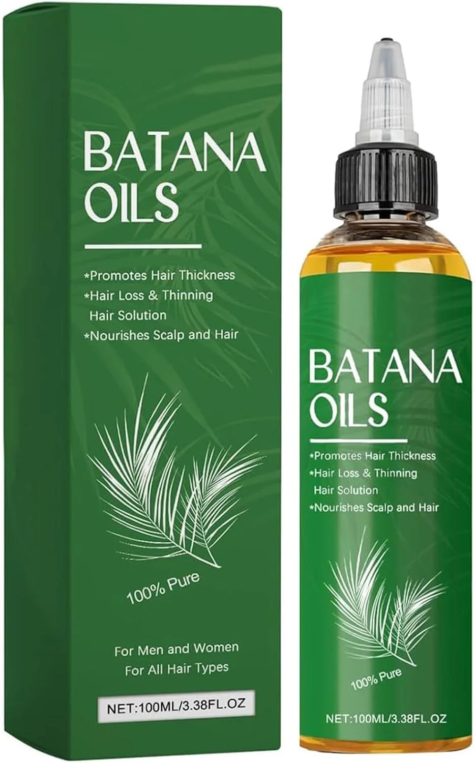 روغن نجیب برای رشد مو، ۱۰۰٪ خالص و طبیعی برای موهای ضخیم تر و قوی تر، مغذی و محافظت کننده، مناسب برای انواع مو، ۱۰۰ میلی لیتر