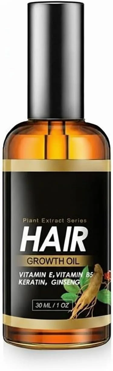 روغن تقویت کننده مو زنجبیلی، سرم رشد مو زنجبیلی، روغن احیا کننده مو برای نازک شدن و تقویت و ضخیم شدن