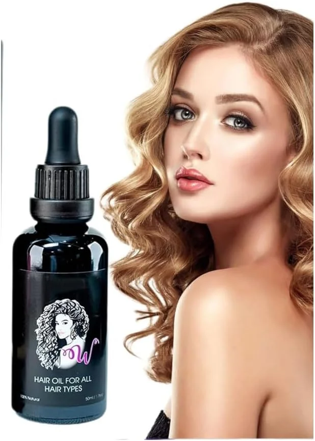 روغن موی NALACAL Windy برای موهای فر، وز و آسیب دیده، روغن مغذی و مرطوب کننده برای موهای پرپشت تر و نرم تر - مناسب برای انواع مو، آقایان و بانوان (1 عدد)