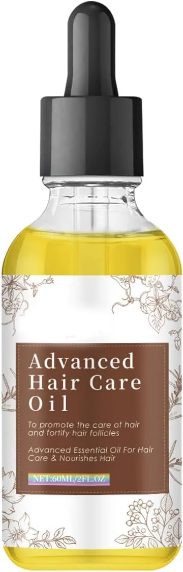 روغن تقویت کننده طبیعی مو با قهوه سبز و روغن های خالص، فرمول ضخیم کننده مو آزونی برای آقایان و بانوان، غنی شده با روغن های رزماری، کرچک، آرگان و آووکادو برای جلوگیری از ریزش مو و پرپشت شدن مو (60 میلی لیتر)