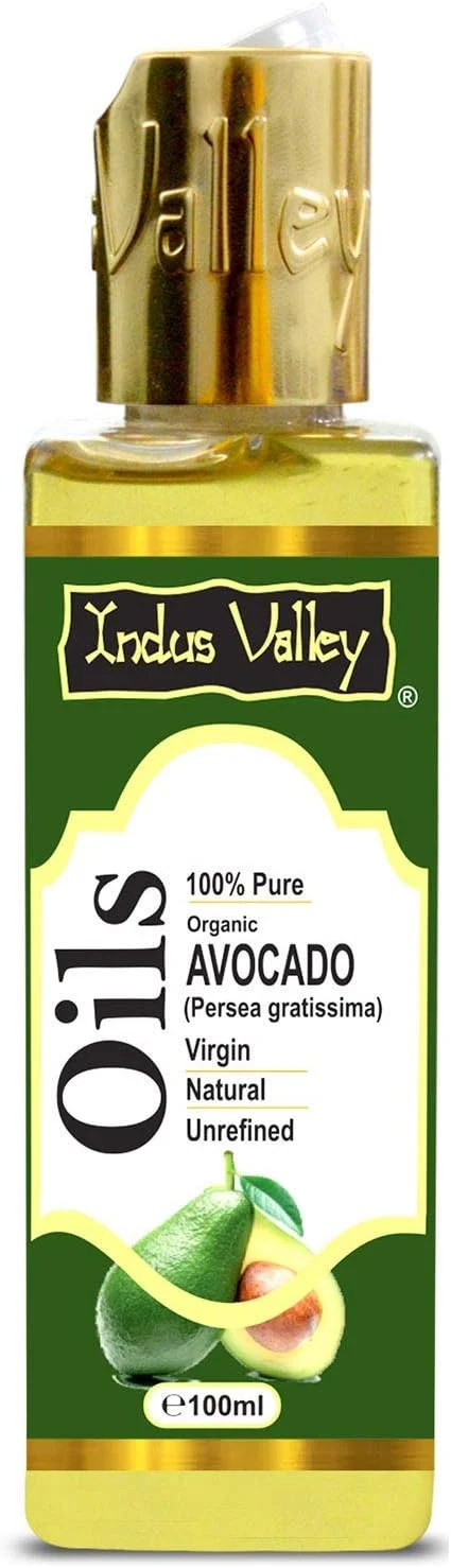 روغن آووکادو طبیعی دره ایندوس، مناسب برای پوست درخشان و درمان مو، 100 میلی لیتر