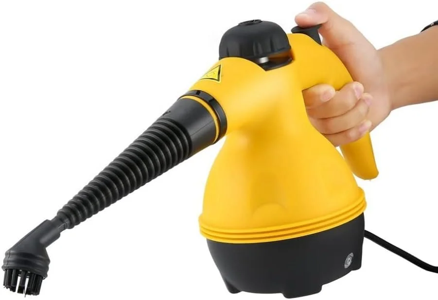 بخارشوی برقی JHQWIDD، بخارشوی دستی قابل حمل با لوازم جانبی، ابزار برس آشپزخانه، دستگاه تمیز کننده بخار اتاق خانه و دفتر، استفاده چند منظوره برای کل خانه بخارشوی برقی JHQWIDD، بخارشوی دستی قابل حمل با لوازم جانبی، ابزار برس آشپزخانه، دستگاه تمیز کننده بخار اتاق خانه و دفتر، استفاده چند منظوره برای کل خانه