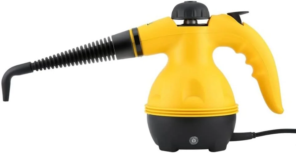 بخارشوی برقی JHQWIDD، بخارشوی دستی قابل حمل با لوازم جانبی، ابزار برس آشپزخانه، دستگاه تمیز کننده بخار اتاق خانه و دفتر، استفاده چند منظوره برای کل خانه