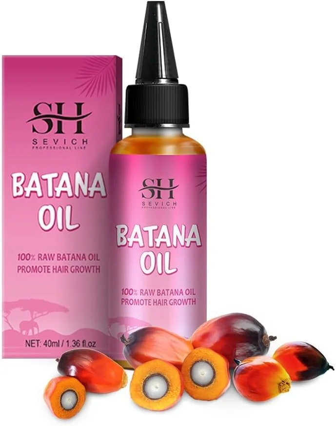 روغن باتانا ۱۰۰٪ طبیعی NIKITA.VIVI برای رشد مو، ۴۰ میلی لیتر، روغن باتانا خام برای رشد مو، روغن های نرم کننده مو برای موهای نازک، ترمیم موهای آسیب دیده، تغذیه پوست سر و رشد مجدد مو