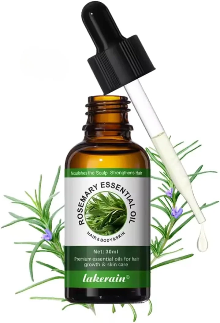 NIKITA.VIVI - Rosemary Essential Oil 30ml | Rosemary Oil for Hair Growth Serum | 100% Pure Natural & Organic Rosemary Oil for Dry Damaged Hair | Hair Growth Scalp Oil | Hair Loss Treatment Serum Oil